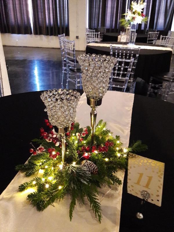 A table with a number 11 on it