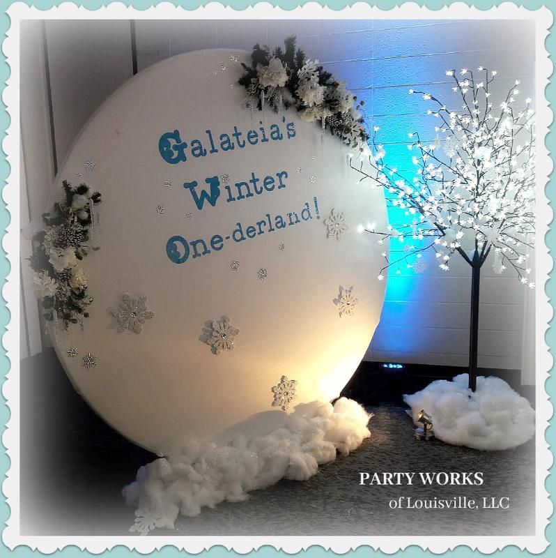 A sign that says galateia 's winter onederland