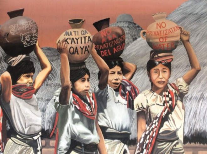 mayan indigenous ladies water rights