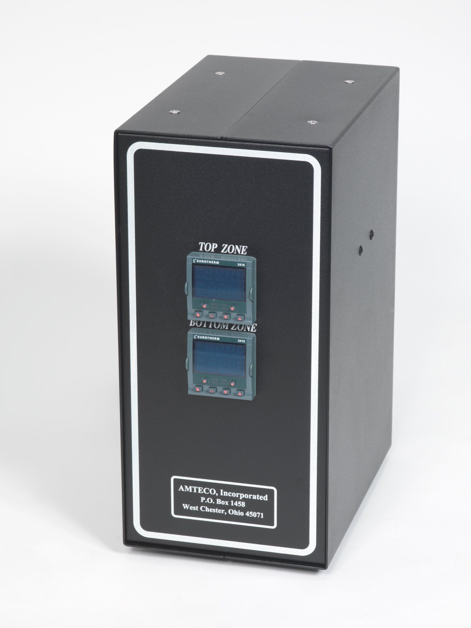 Two zone furnace controller front