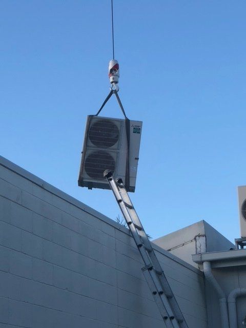 Outdoor Air Conditioner Unit Install - Air Conditioning Services in Mackay, QLD