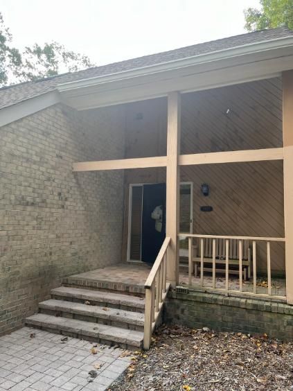 Brick Stairs of a House — Virginia Beach, VA — Cardinal Decks