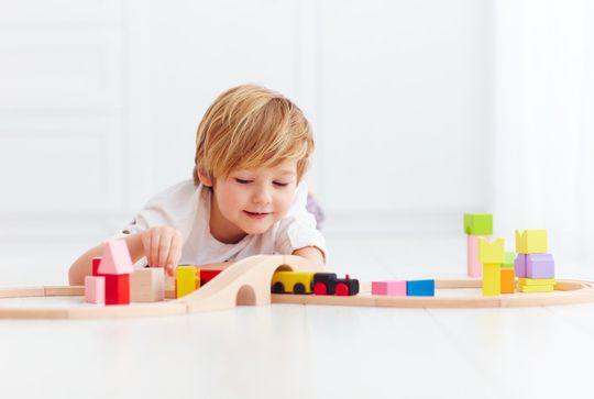 pretty baby with color educational toy