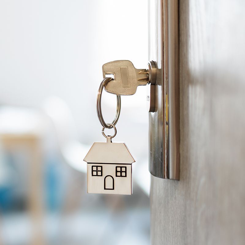 Door Lock With Keys