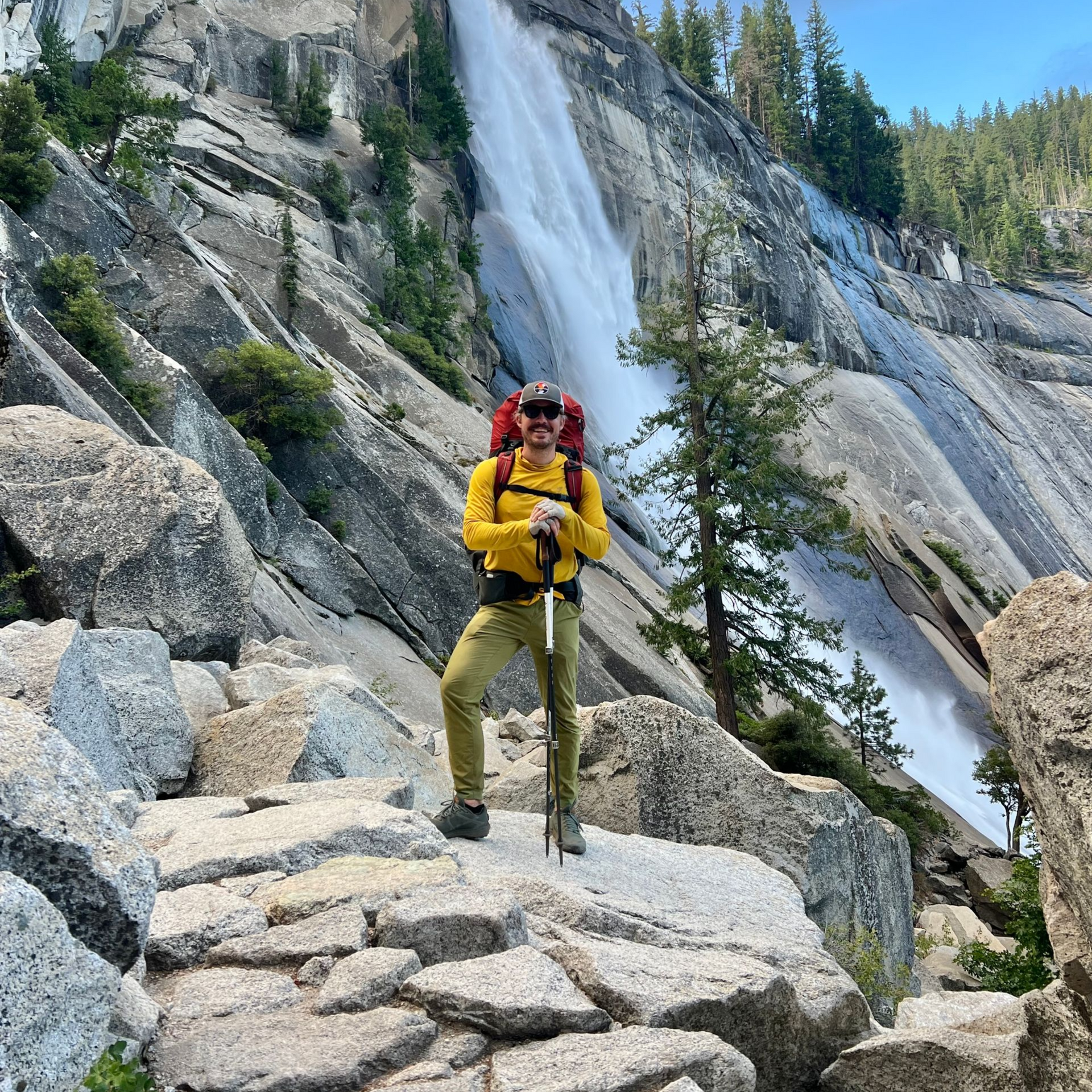 Hiking guide in Yosemite National Park