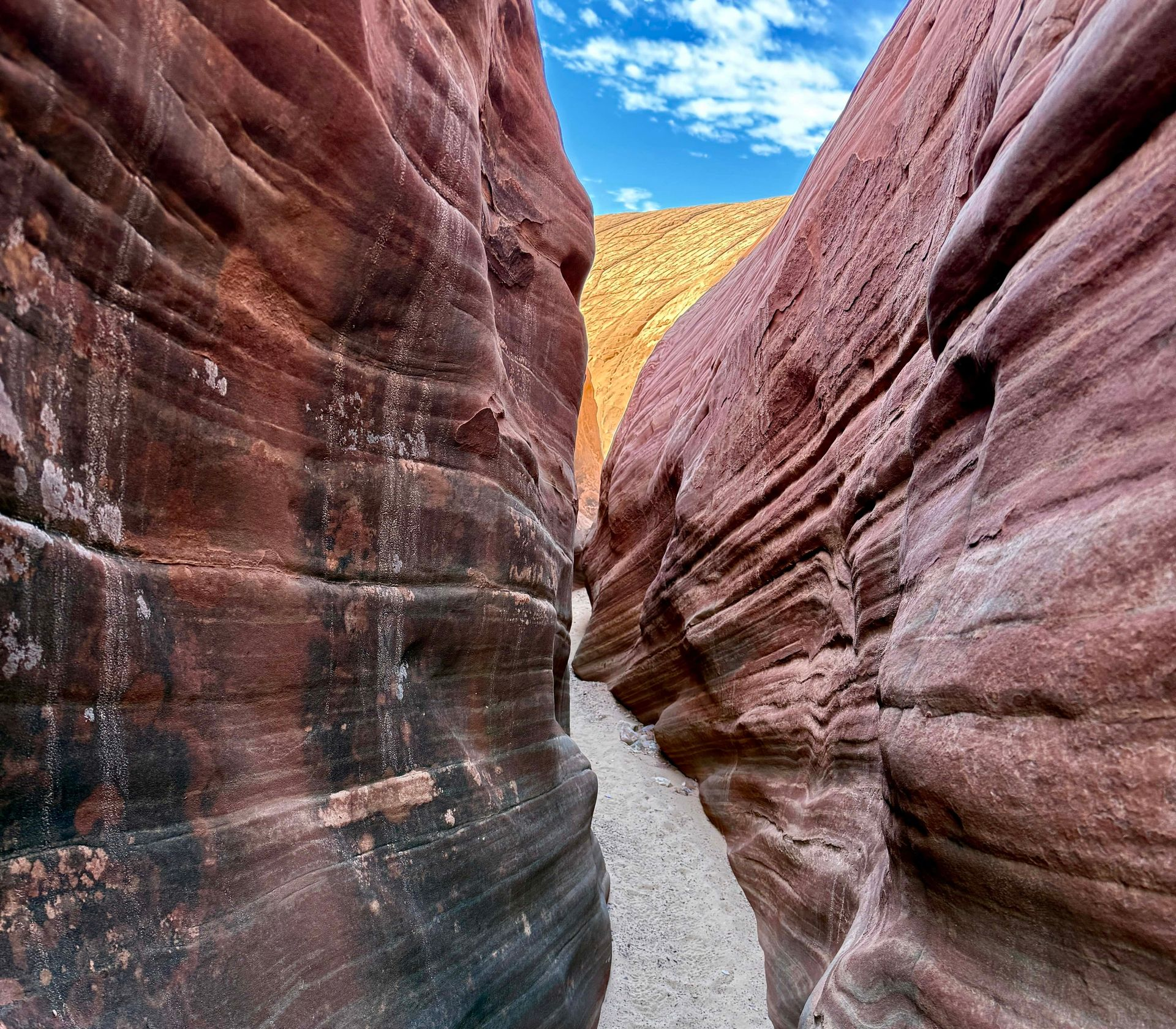 A view of a mountain range from the top of a rock formation