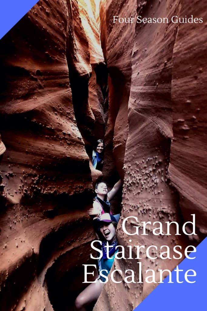 The cover of a book titled grand staircase escalante