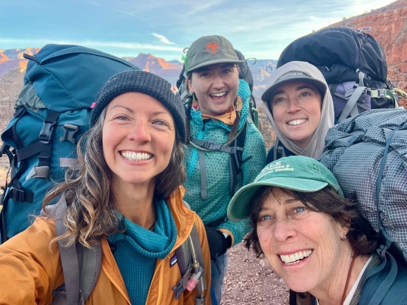 All-Women’s Grandview Loop Backpacking