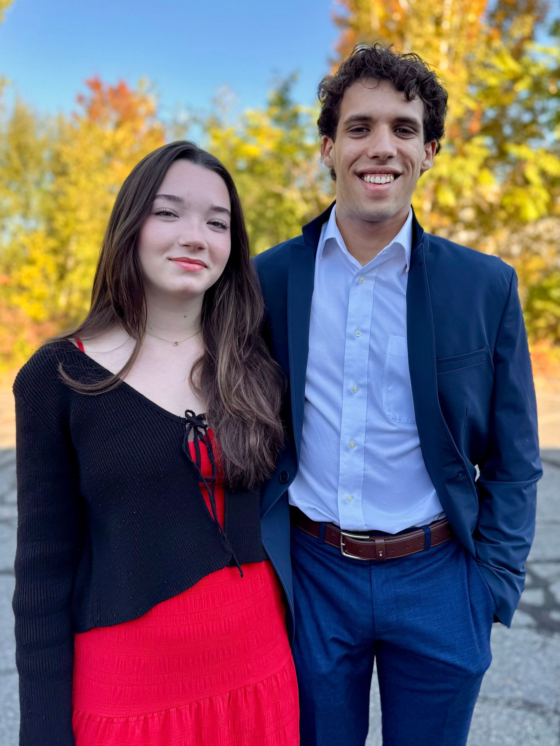 Daniel Silva and Ana Louback