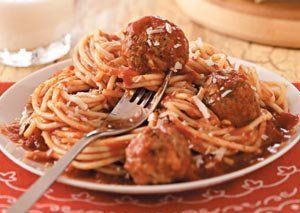 Mouthwatering Spaghetti & Meatballs