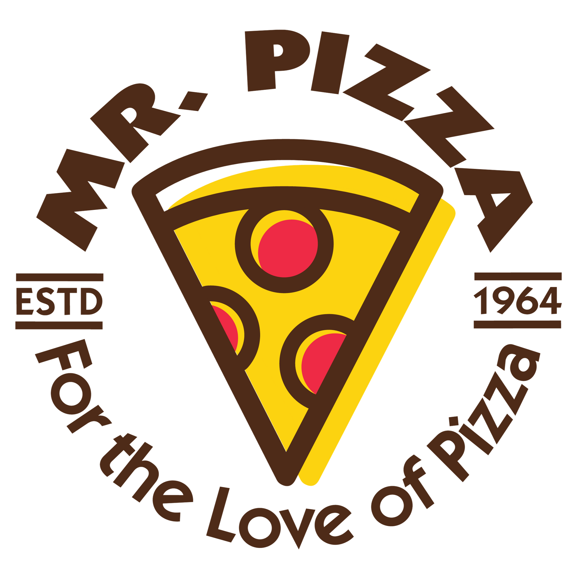 Mr. Pizza's logo