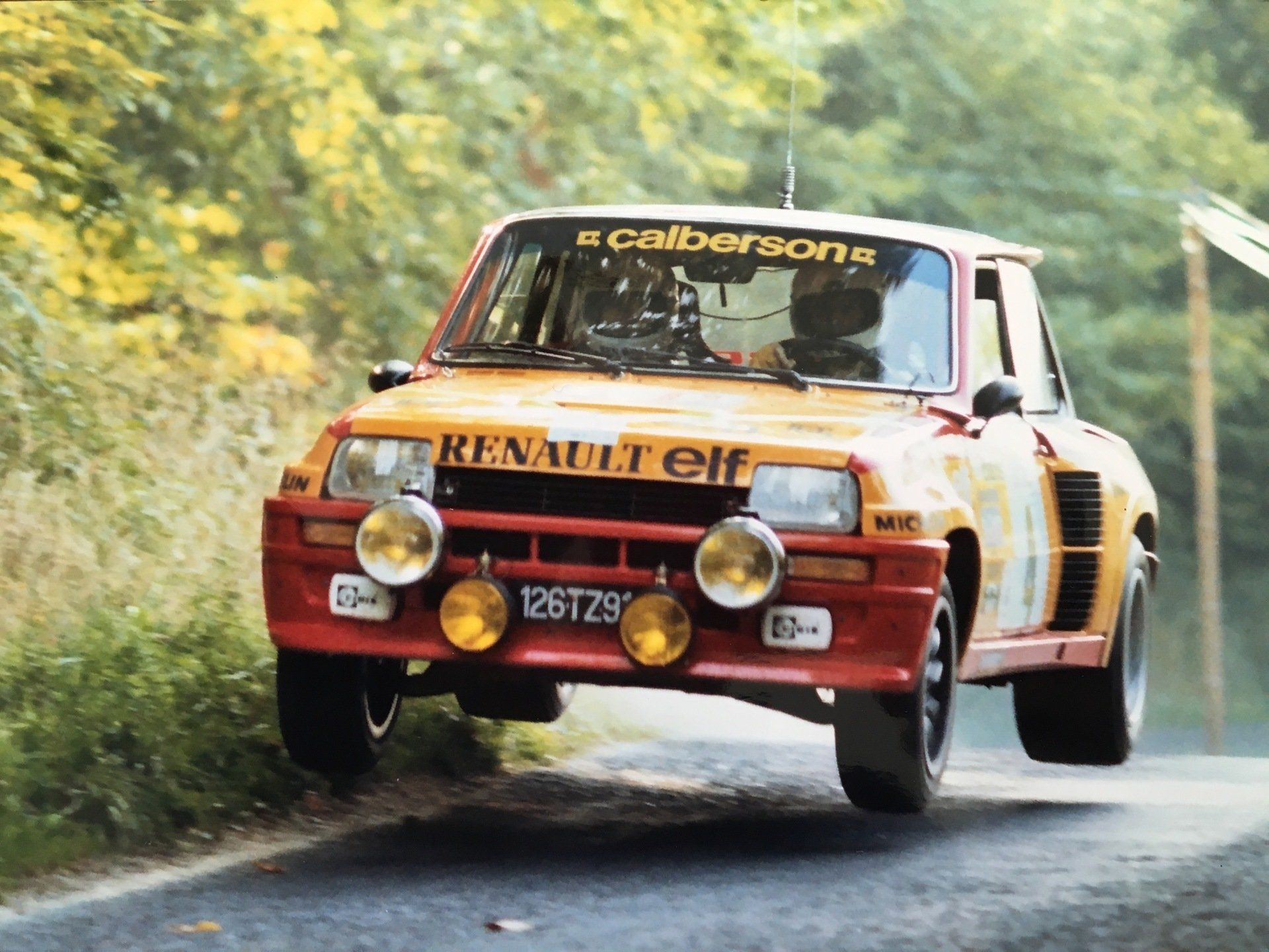 1980 RENAULT 5 TURBO WORKS RALLY GROUP 4 FOR SALE