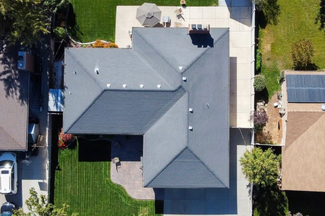 New Roof on House in Crown Point, Indiana