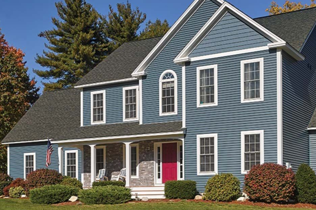 New Siding Installed on Home in St. John, Indiana