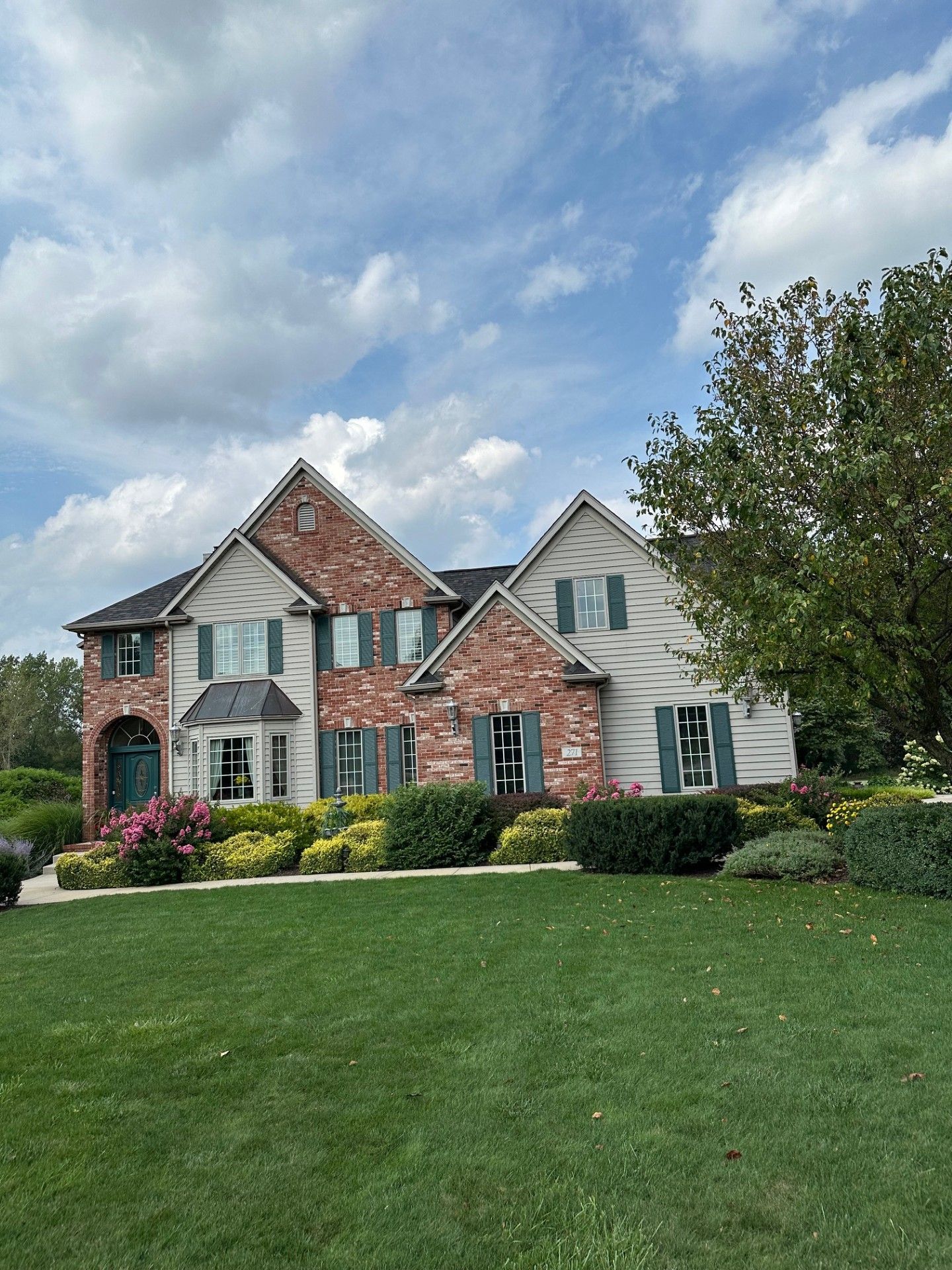 New roofing and siding