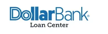 DollarBank Loan Center logo in blue text on white.