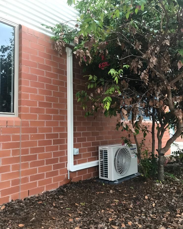 White Air Conditioner — Coolman Airconditioning in Bangalow, NSW