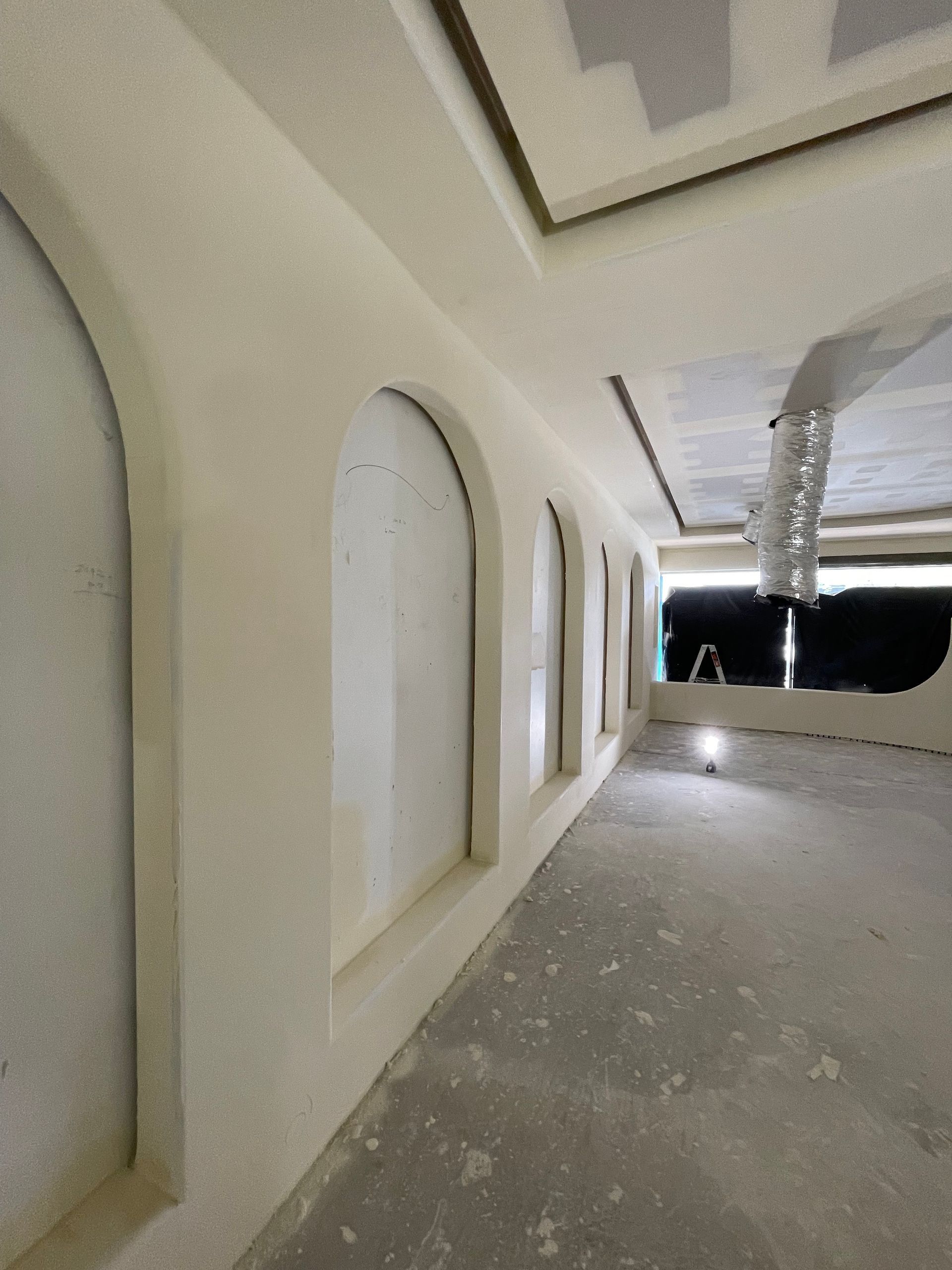 Interior View of Room Under Construction — Completely Plastered North Coast in Goonellabah, NSW