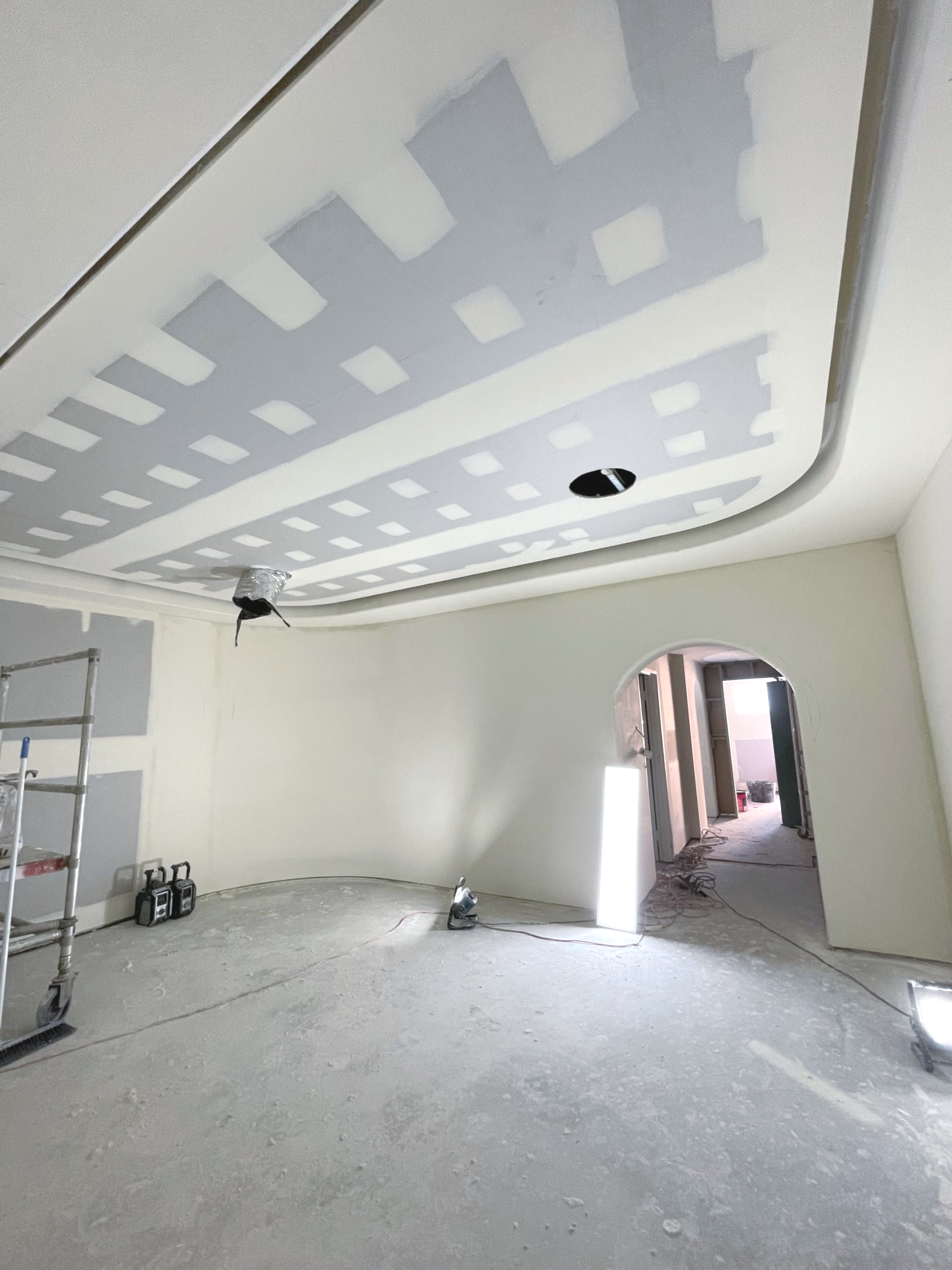 Interior Room Under Construction, with Drywall on Walls — Completely Plastered North Coast in Goonellabah, NSW