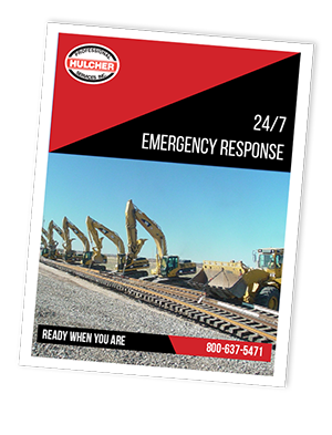 Hulcher Company Brochure 24/7 Emergency Response Call 800-637-5471