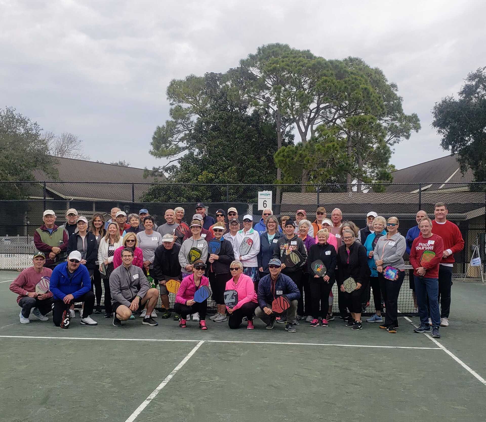 2022 Snowball Slam Pickleball Tournament at Seascape in Miramar Beach, FL