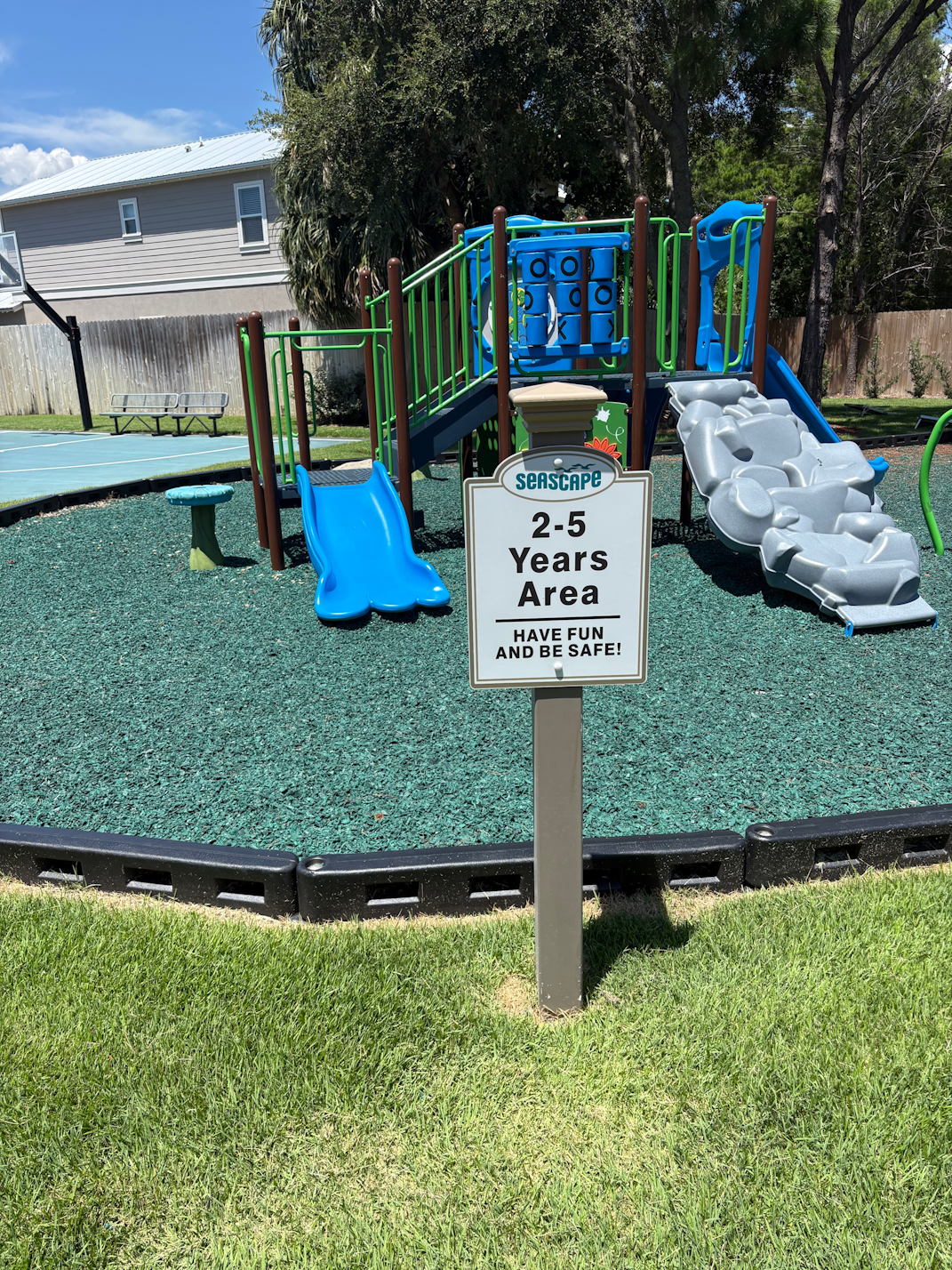 View of playground