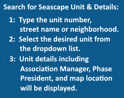 Unit Finder Help Text