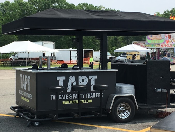 TAPT Bar Trailer for show at the Greenwood Lake Airshow in West Milford, New Jersey