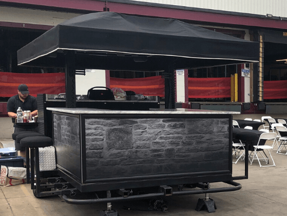 TAPT Bar Trailer for employee appreciation event