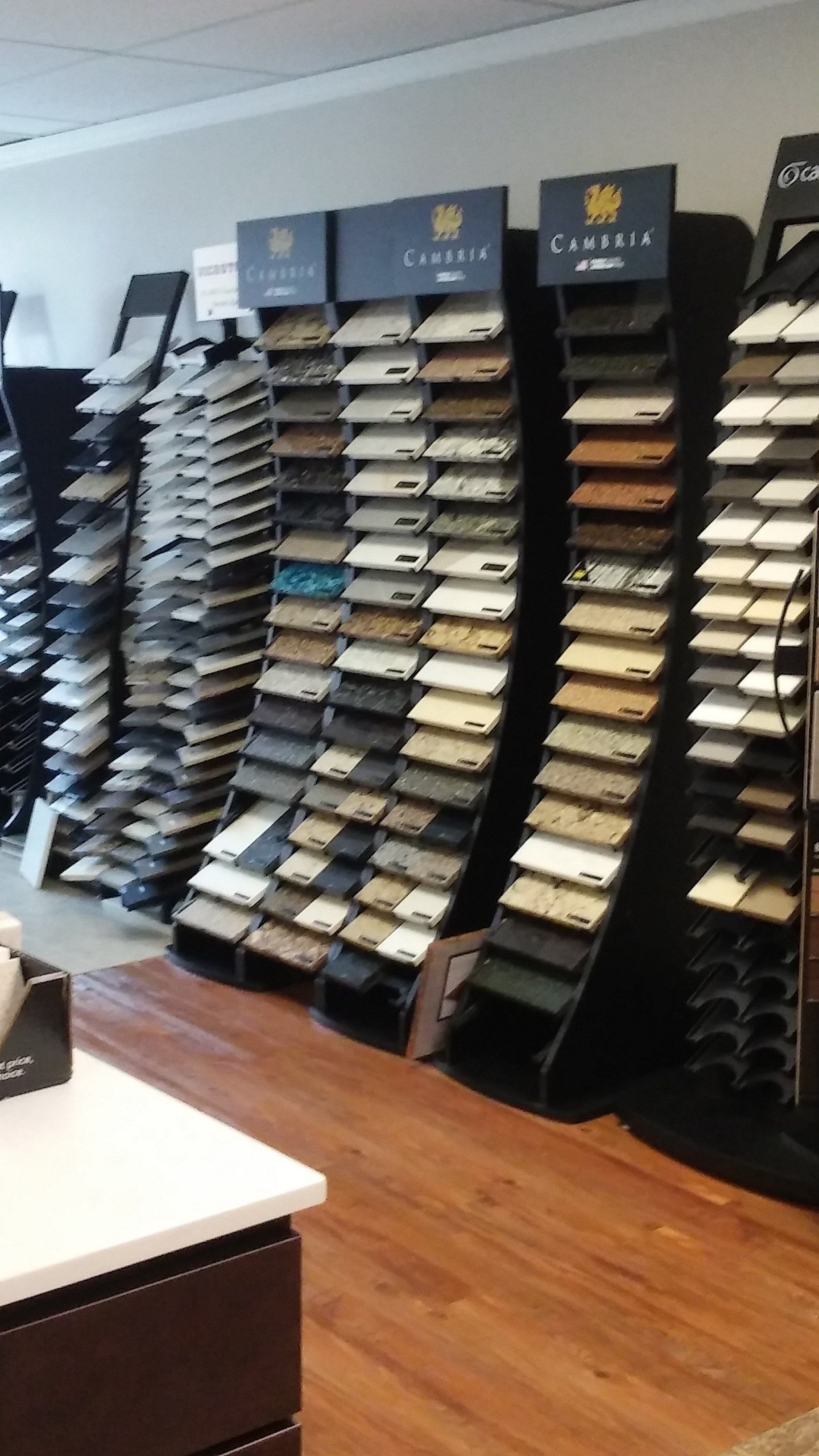 Sample Stone Display - Celina, Ohio - Kitchen & Bath Plus Of Celina