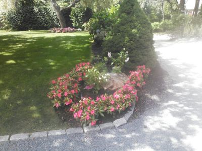 Landscaping Services — Beautiful Landscaped Yard in South Dennis, MA
