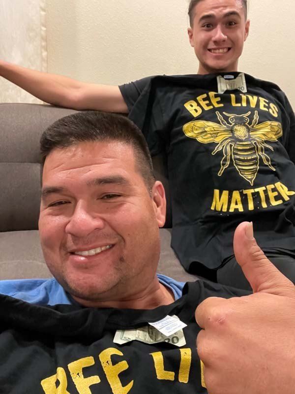Happy Two Man — Oahu, HI — Honey Bee Rescue