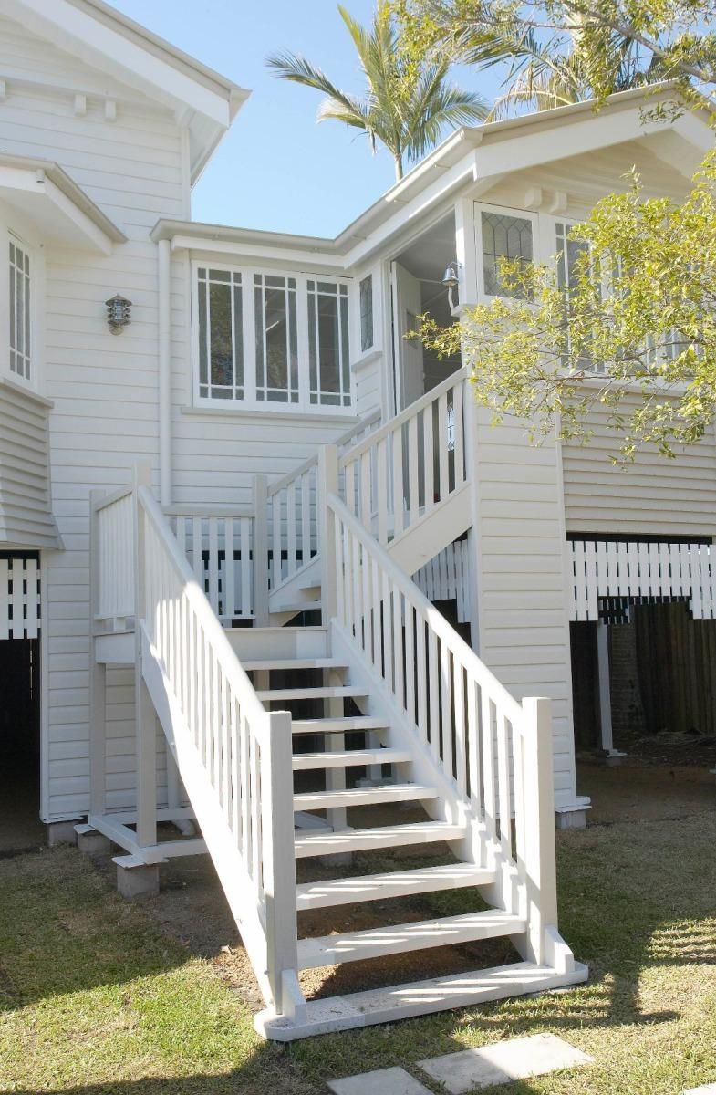 A White House With Stairs Leading Up to the Second Floor — Pro-Jax Pty Ltd in Bohle, QLD