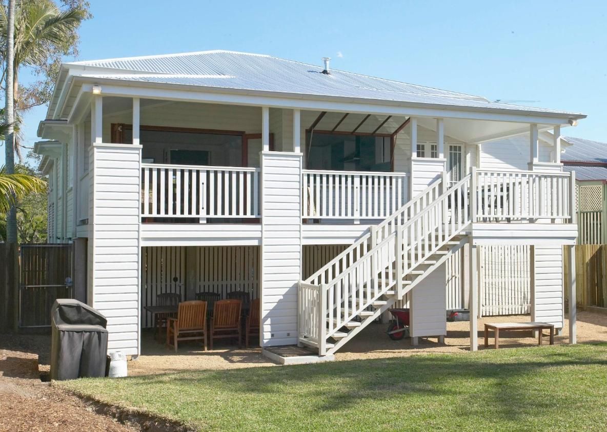 A White House With Stairs Leading Up to the Second Floor — Pro-Jax Pty Ltd in Bohle, QLD