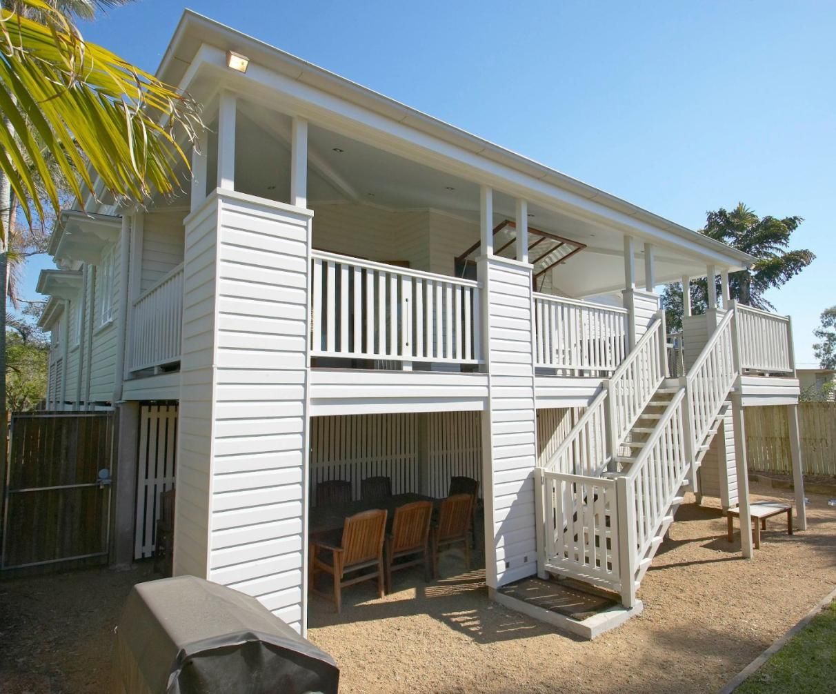 A White House With Stairs Leading Up to the Second Floor — Pro-Jax Pty Ltd in Bohle, QLD