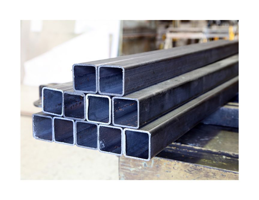 A Stack of Square Steel Tubes With Open Ends — Pro-Jax Pty Ltd in Bohle, QLD