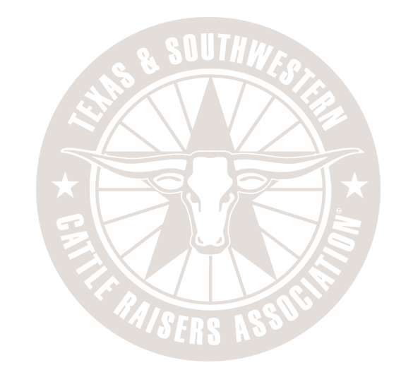 The logo for the texas and southwestern cattle raisers association