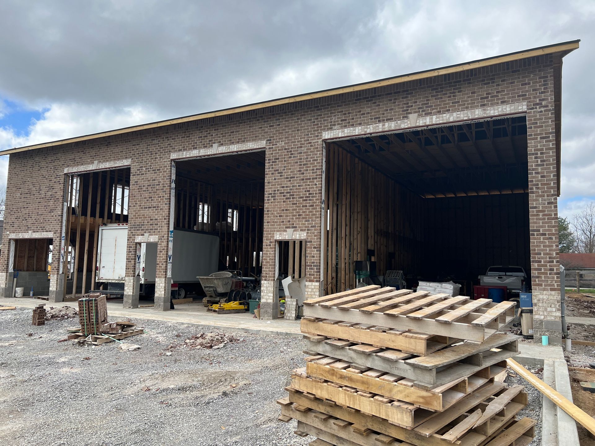 brick building construction