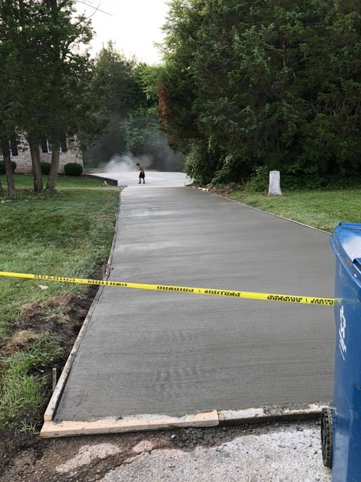 new driveway