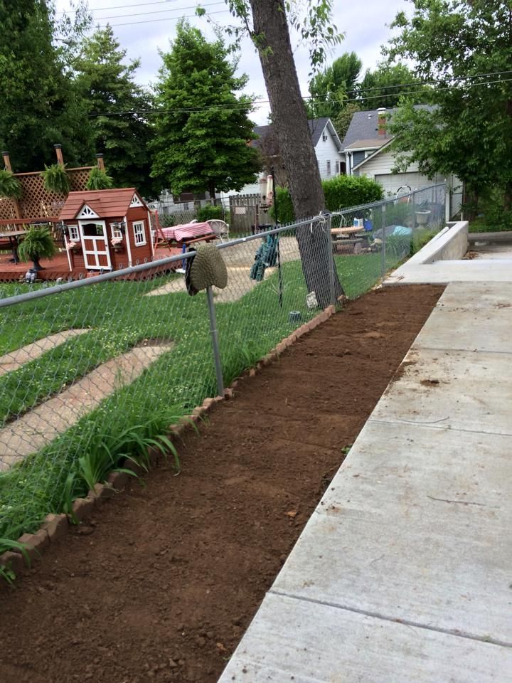 new sidewalk