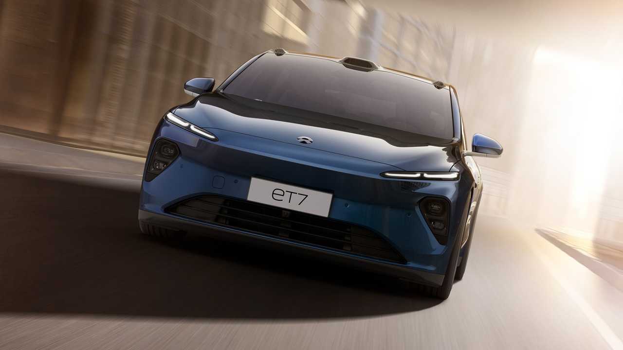 The Fully Electric Sedan from Chinese car company NIO
