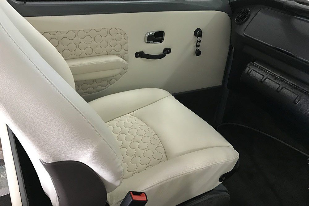 white car chair