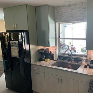 Refrigerator in the Kitchen — Nokomis, FL — Bay Pointe Kitchen and Bath