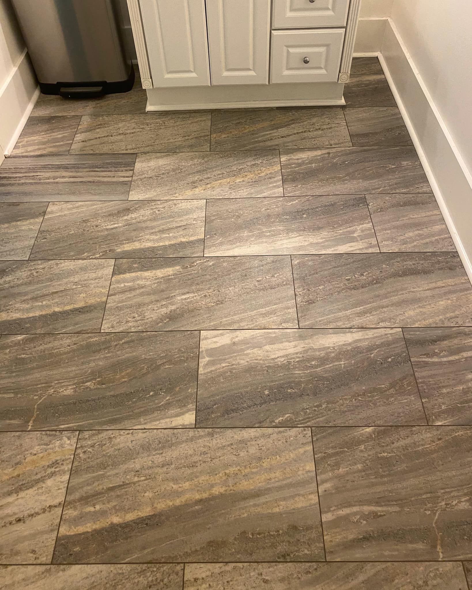 Wood Tabletop with Backsplash — Goose Creek, SC — Holy City Flooring