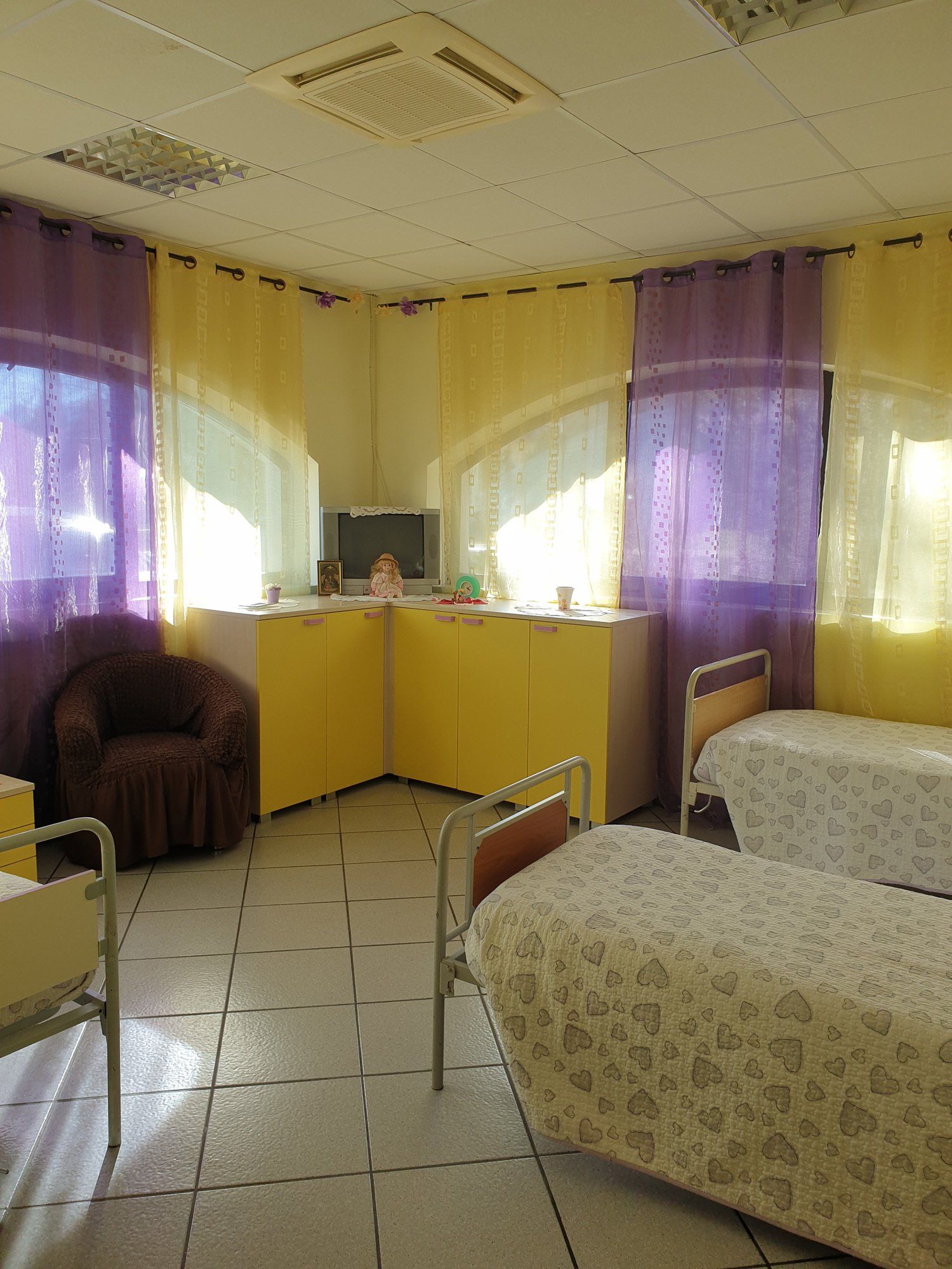 stanze della casa di riposo