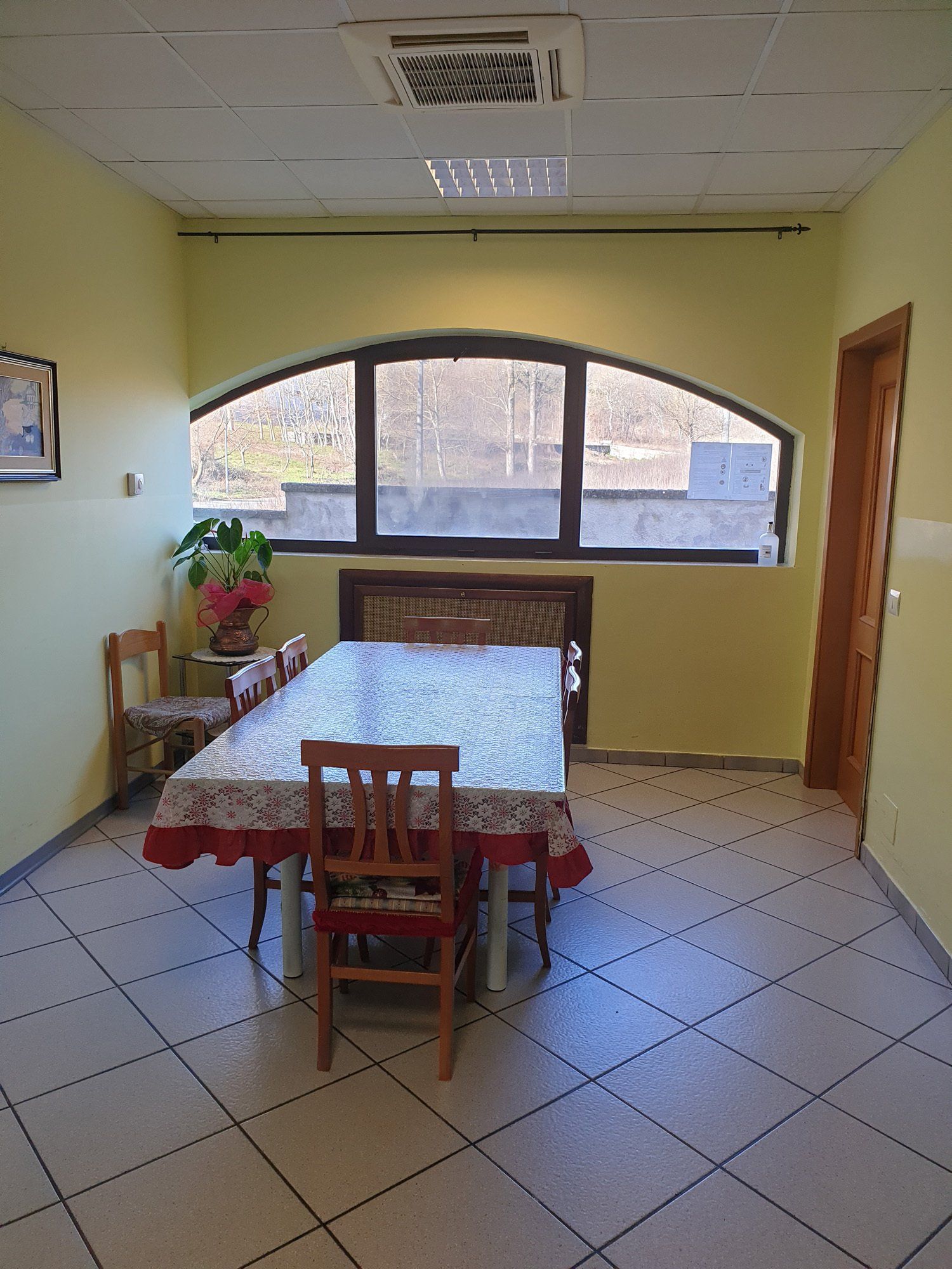 sala comune della casa di riposo