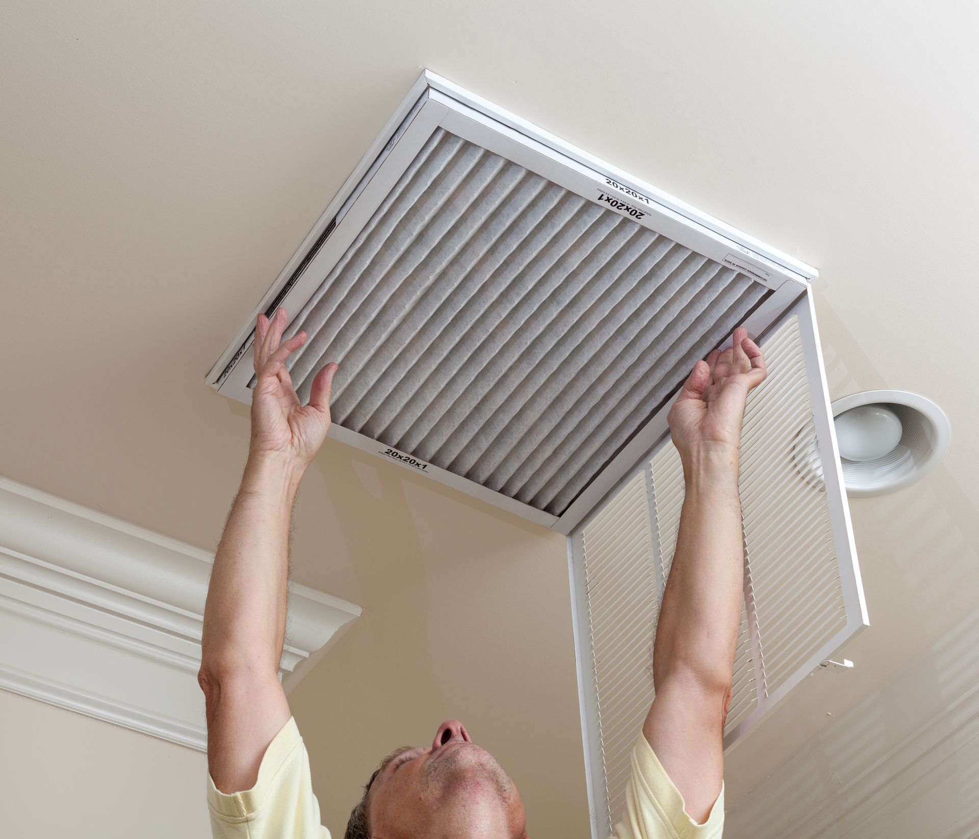 Placing Air Filter in Vent
