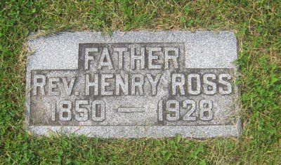 Headstone from 1928