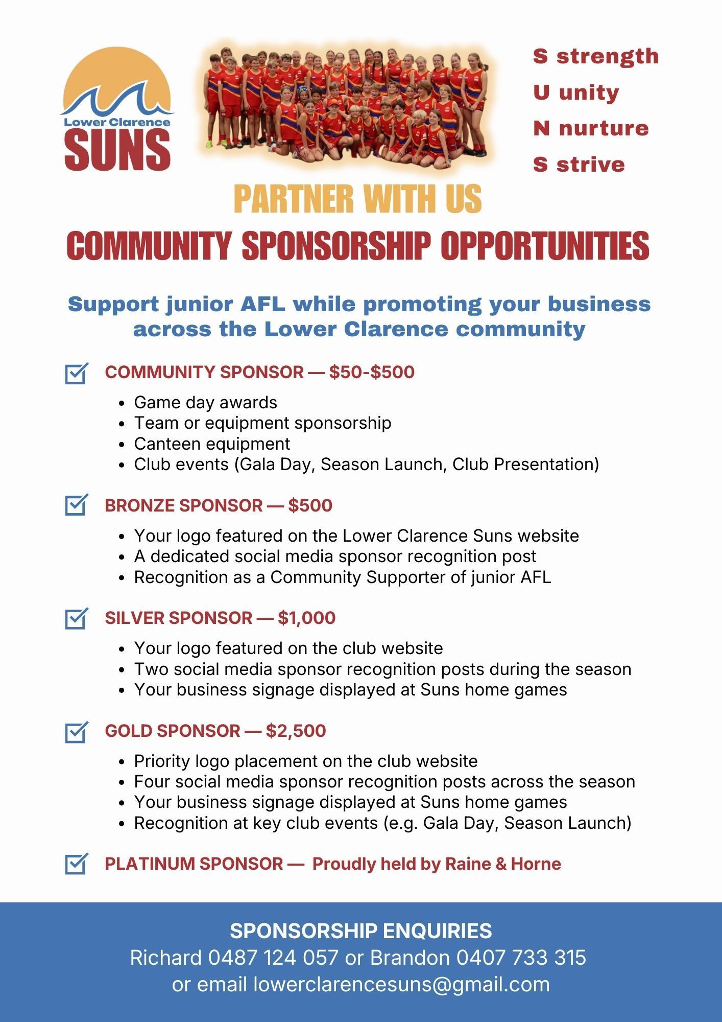 Lower Clarence Suns AFL