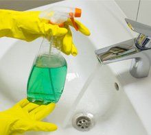 Cleaning Sink, Janitorial Service in Myrtle Beach, SC